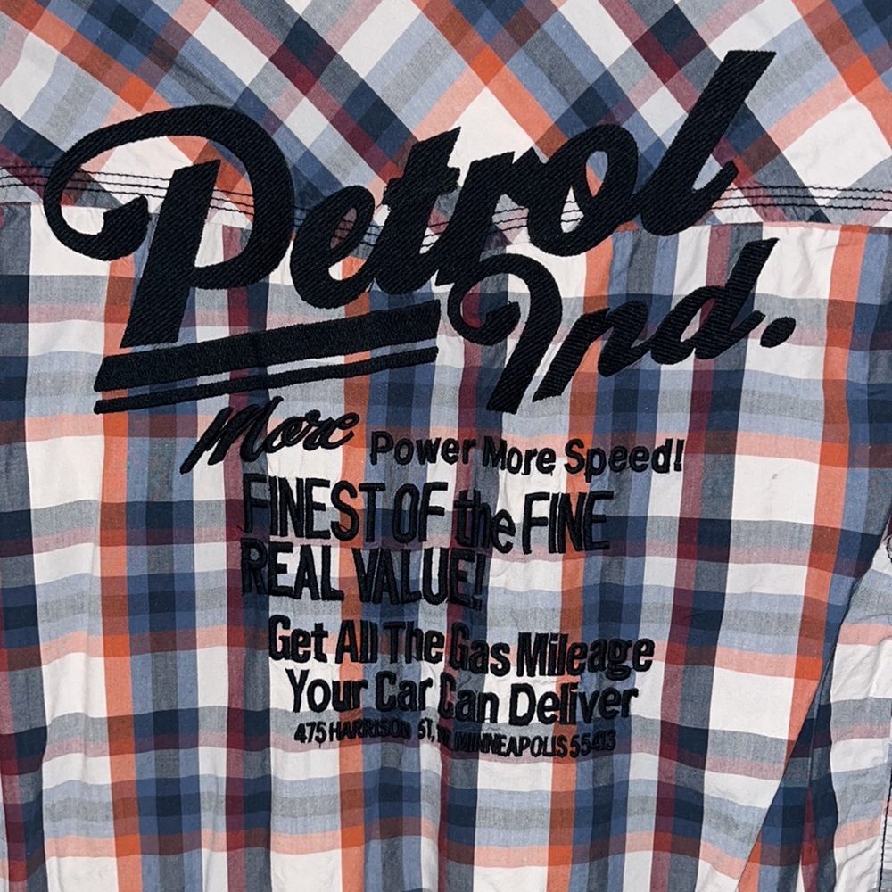 Multi-colored button down